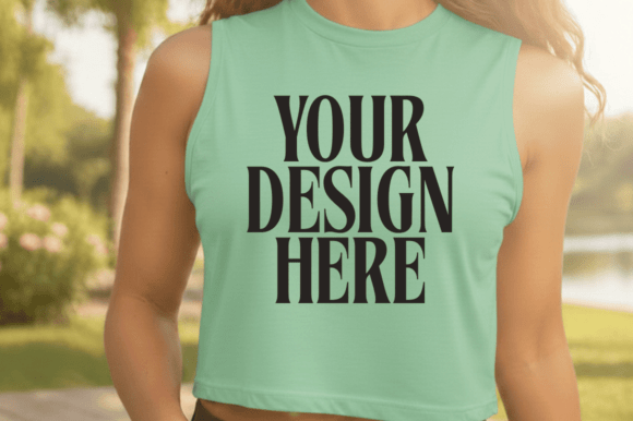 Bella Canvas 1019 Tank Top Mockup