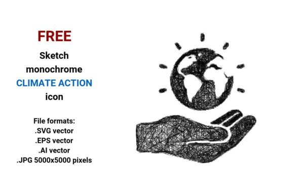 FREE Sketch Climate Action Icon: A Practical Resource for Designers, Educators, and Advocates