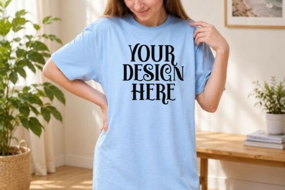 Gildan 64000 T-Shirt Mockup