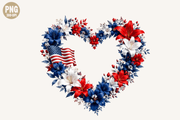 Patriotic Heart Png, USA 250 Patriotic: Real Ways Creators & Small Businesses Use These Red, White, and Blue Designs